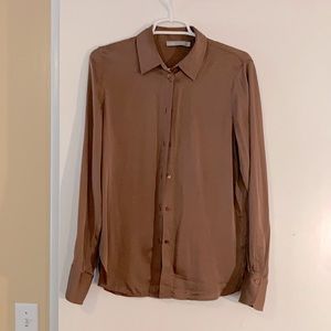 Vince 100% silk shirt